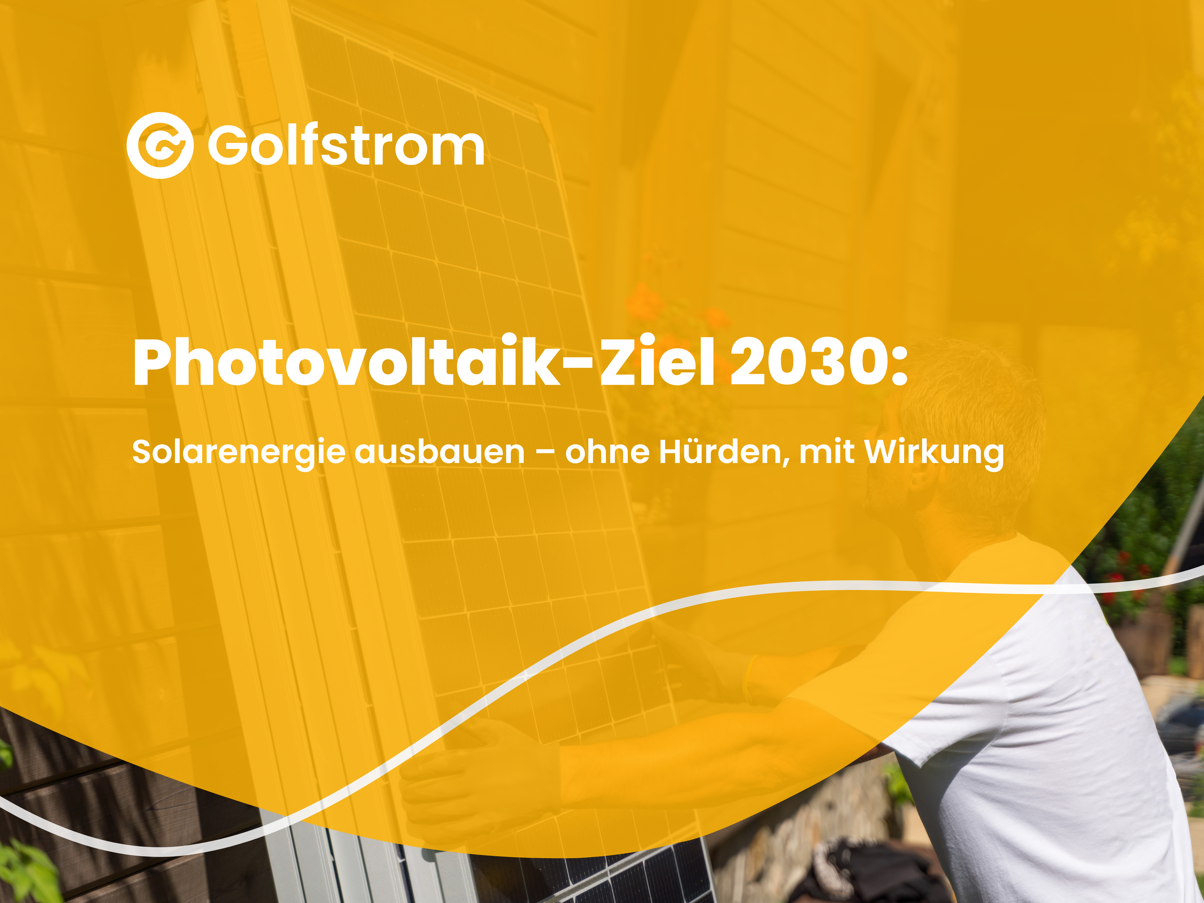 Photovoltaik-Ziel 2030